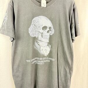 Warrior12 Men's‎ Black Stay Strapped Or Get Clapped T-Shirt